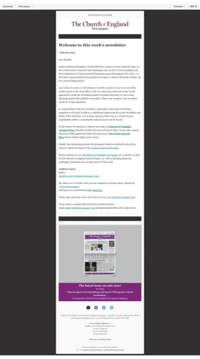 Cover of The Church of England