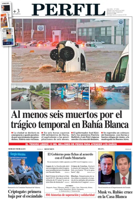 Cover of Perfil (Sabado)