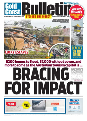 Cover of Weekend Gold Coast Bulletin