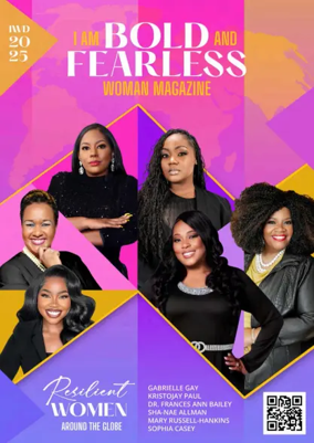 Cover of I AM Bold and Fearless Woman Magazine