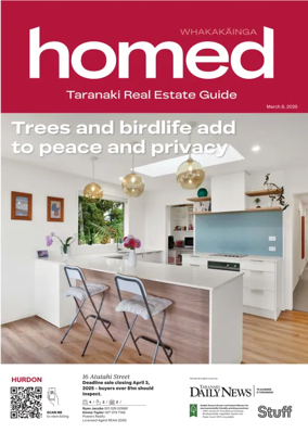 Cover of Homed Taranaki Daily News