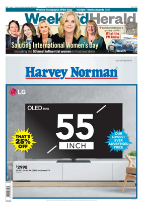 Cover of Weekend Herald