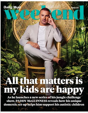 Cover of Daily Mail Weekend Magazine