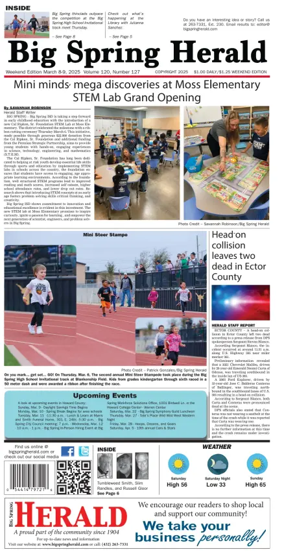 Cover of Big Spring Herald Weekend