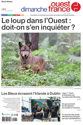 Cover of Dimanche Ouest France (Ille-et-Vilaine)