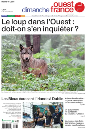 Cover of Dimanche Ouest France (Maine-et-Loire)