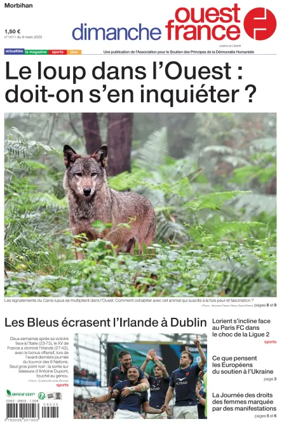 Cover of Dimanche Ouest France (Morbihan)