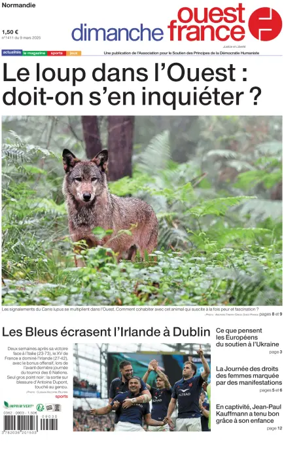 Cover of Dimanche Ouest France (Normandie)