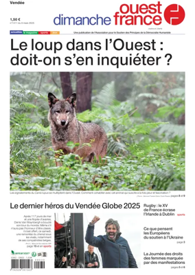 Cover of Dimanche Ouest France (Vendee)