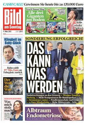 Cover of Bild am Sonntag
