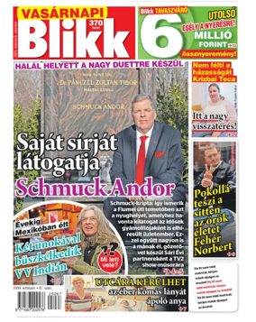 Cover of Vasárnapi Blikk