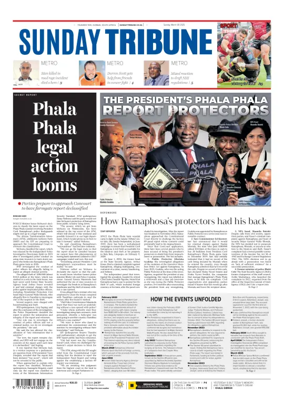 Cover of Sunday Tribune