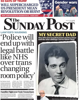 Cover of The Sunday Post (Dundee)