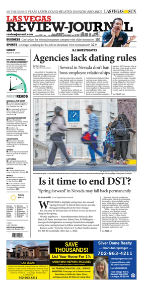 Cover of Las Vegas Review-Journal (Sunday)