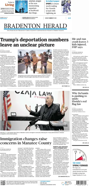 Cover of The Bradenton Herald (Sunday)