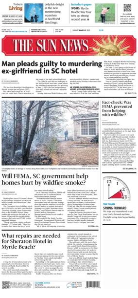 Cover of The Sun News (Sunday)