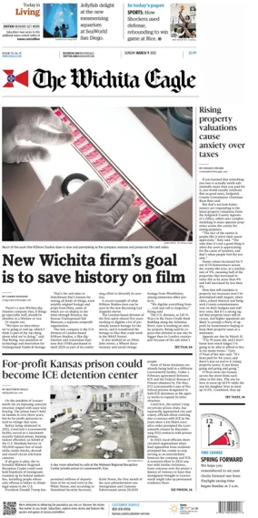 Cover of The Wichita Eagle (Sunday)