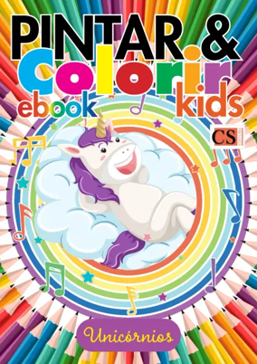 Cover of Pintar e Colorir Kids