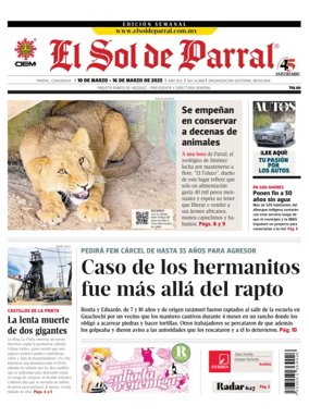 Cover of El Sol de Parral