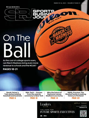 Cover of Sports Business Journal