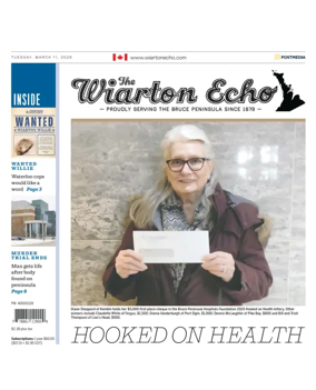 Cover of Wiarton Echo