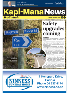 Cover of Kapi-Mana News