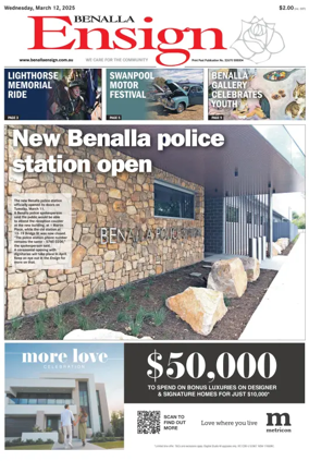 Cover of Benalla Ensign