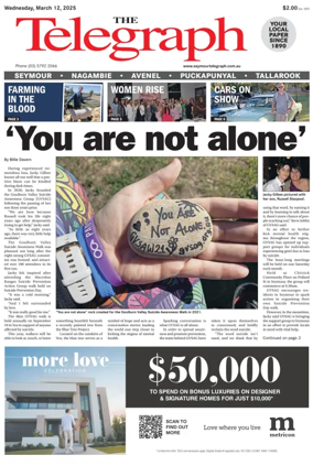 Cover of Seymour Telegraph