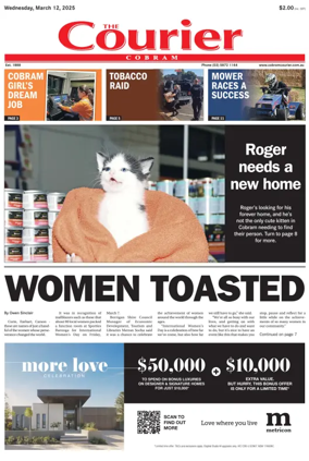 Cover of The Cobram Courier