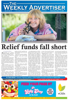 Cover of The Weekly Advertiser Horsham
