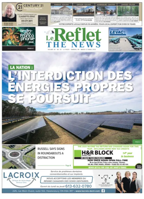 Cover of Le Reflet (The News)