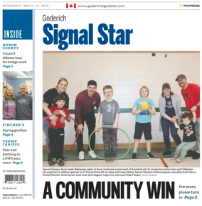 Cover of The Goderich Signal-Star