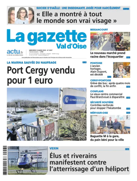 Cover of La Gazette Val d'Oise