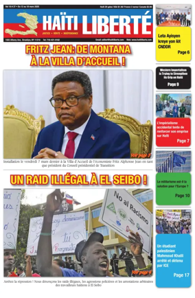 Cover of Haiti Liberte