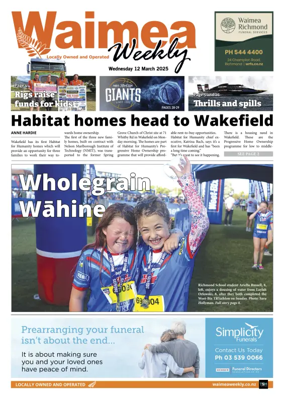 Cover of Waimea Weekly