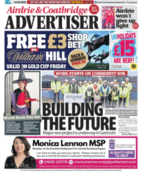 Cover of Airdrie & Coatbridge Advertiser