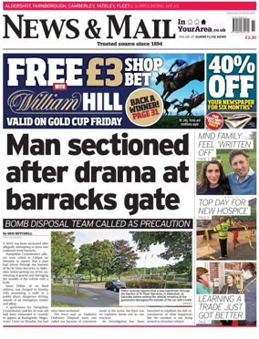 Cover of Aldershot News & Mail