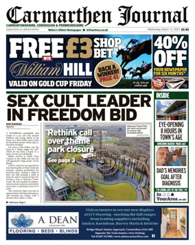 Cover of Carmarthen Journal