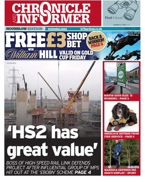Cover of Hayes & Harlington Gazette