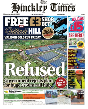 Cover of Hinckley Times