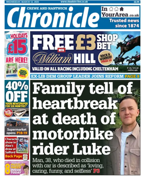 Cover of Nantwich Chronicle