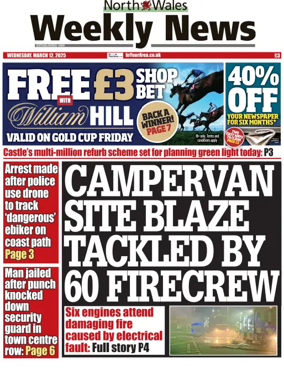 Cover of North Wales Weekly News