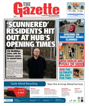 Cover of The Gazette (Scotland)