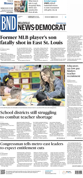 Cover of Belleville News-Democrat