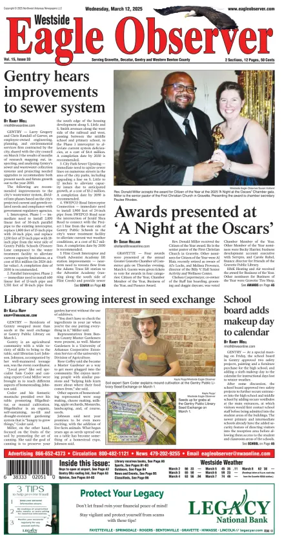 Cover of Westside Eagle-Observer