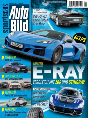 Cover of Auto BILD Sportscars (Germany)