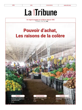 Cover of La Nouvelle Tribune