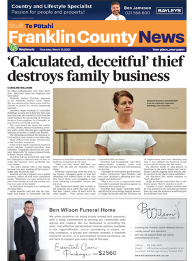 Cover of Franklin County News