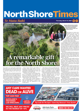 Cover of North Shore Times