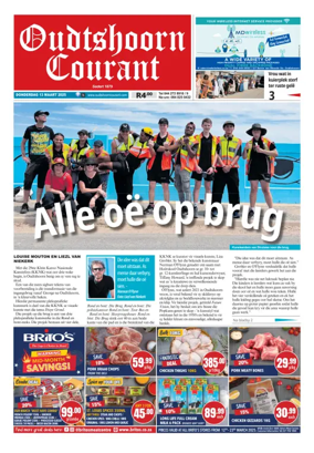 Cover of Oudtshoorn Courant